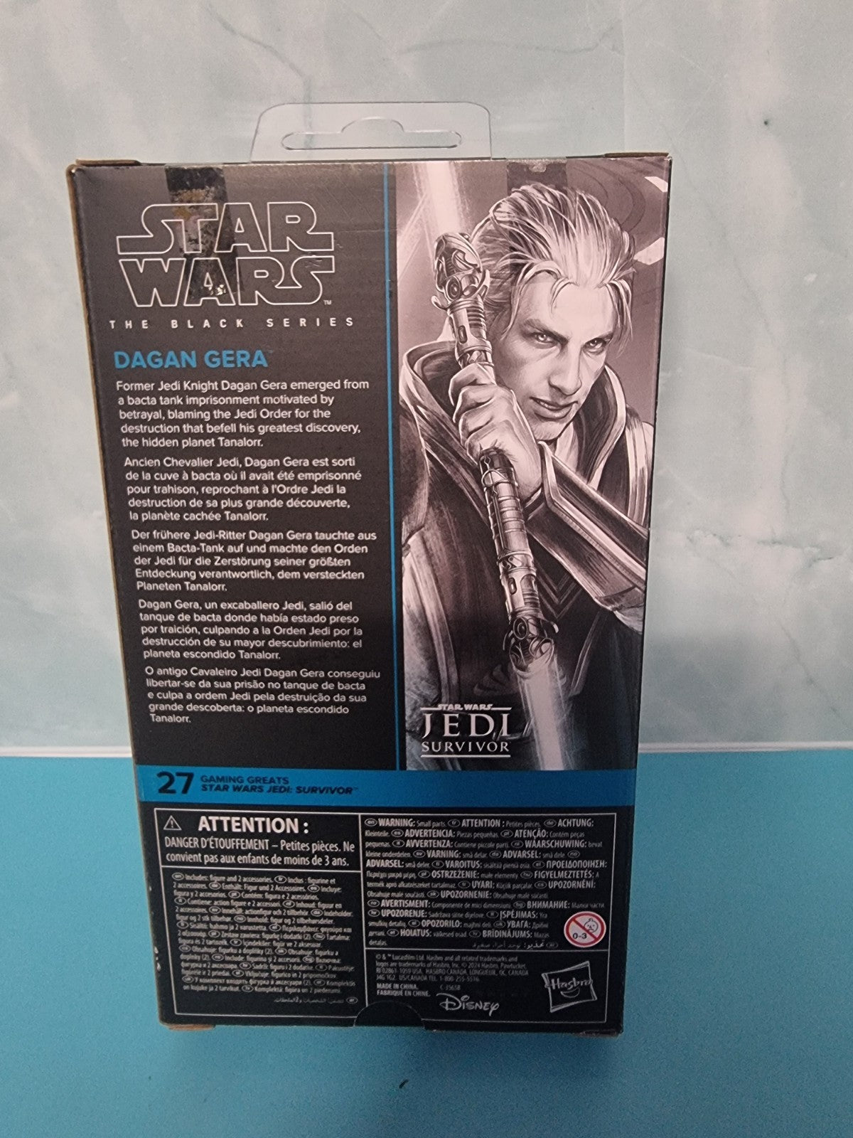 Star Wars Black Series 6" Star Wars Jedi: Survivor Gaming Greats Dagan Gera
