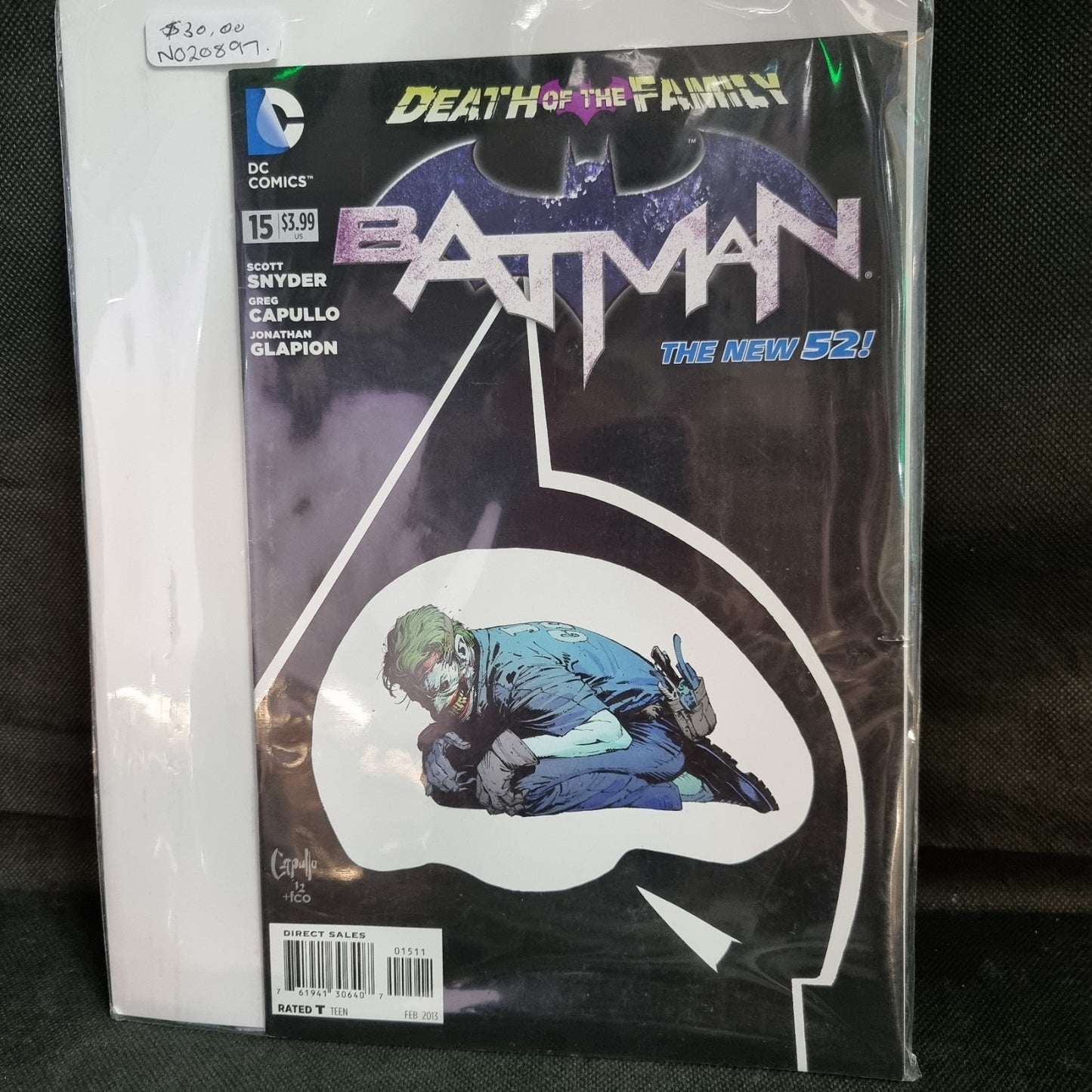 Batman #15 by Scott Snyder & Greg Capullo (DC Comics/New 52) Death Of The Family