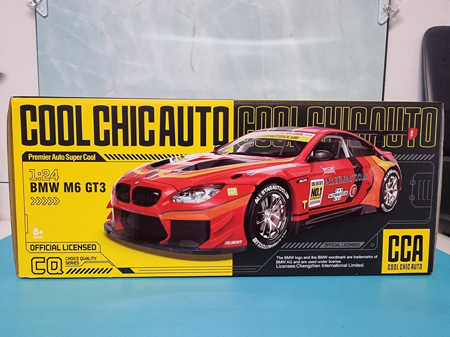 1/24 Scale BMW M6 GT3 Model Car Diecast