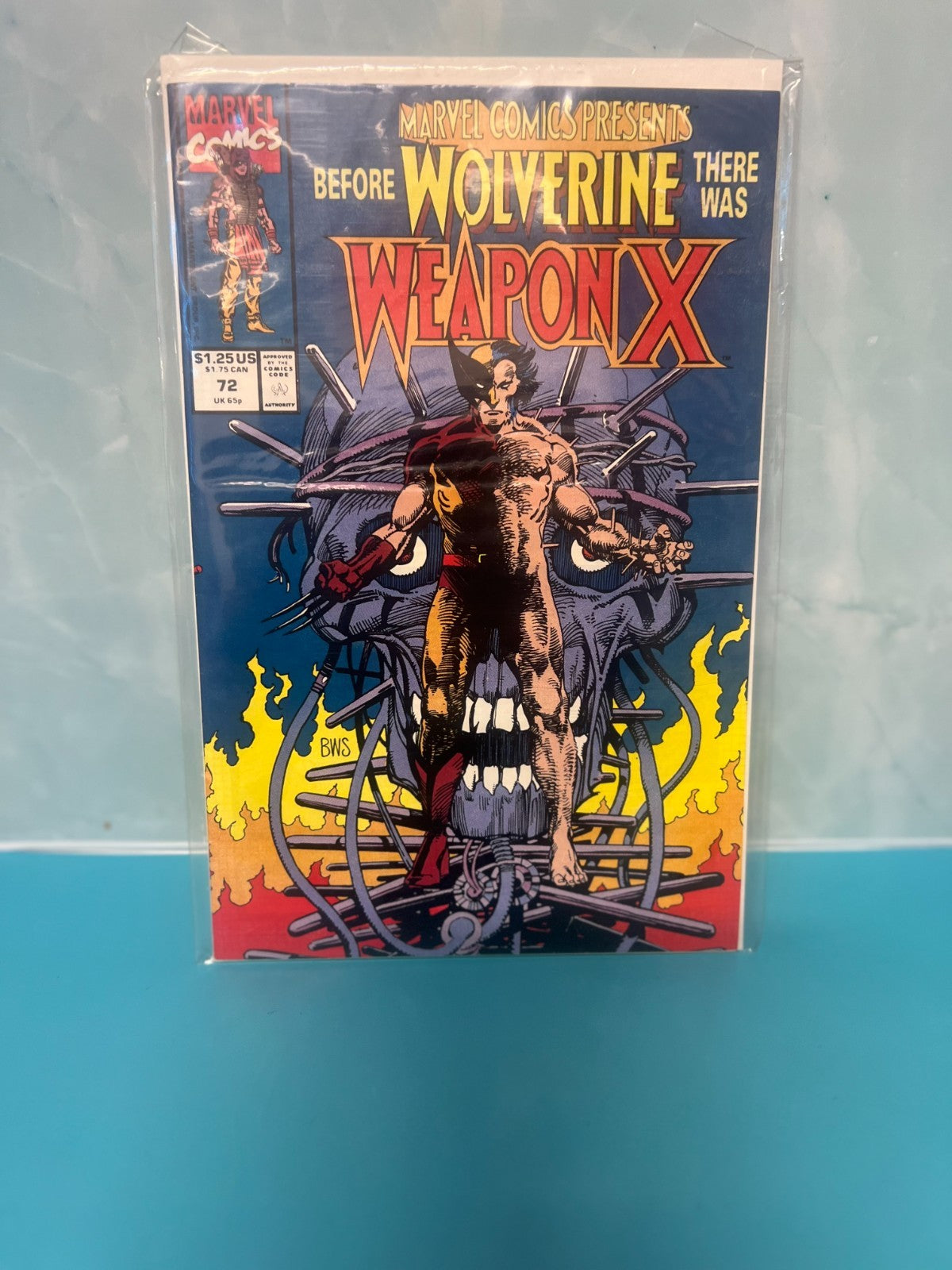 MARVEL COMICS PRESENTS #72 1991 NM WOLVERINE First WEAPON X COVER MARVEL COMICS