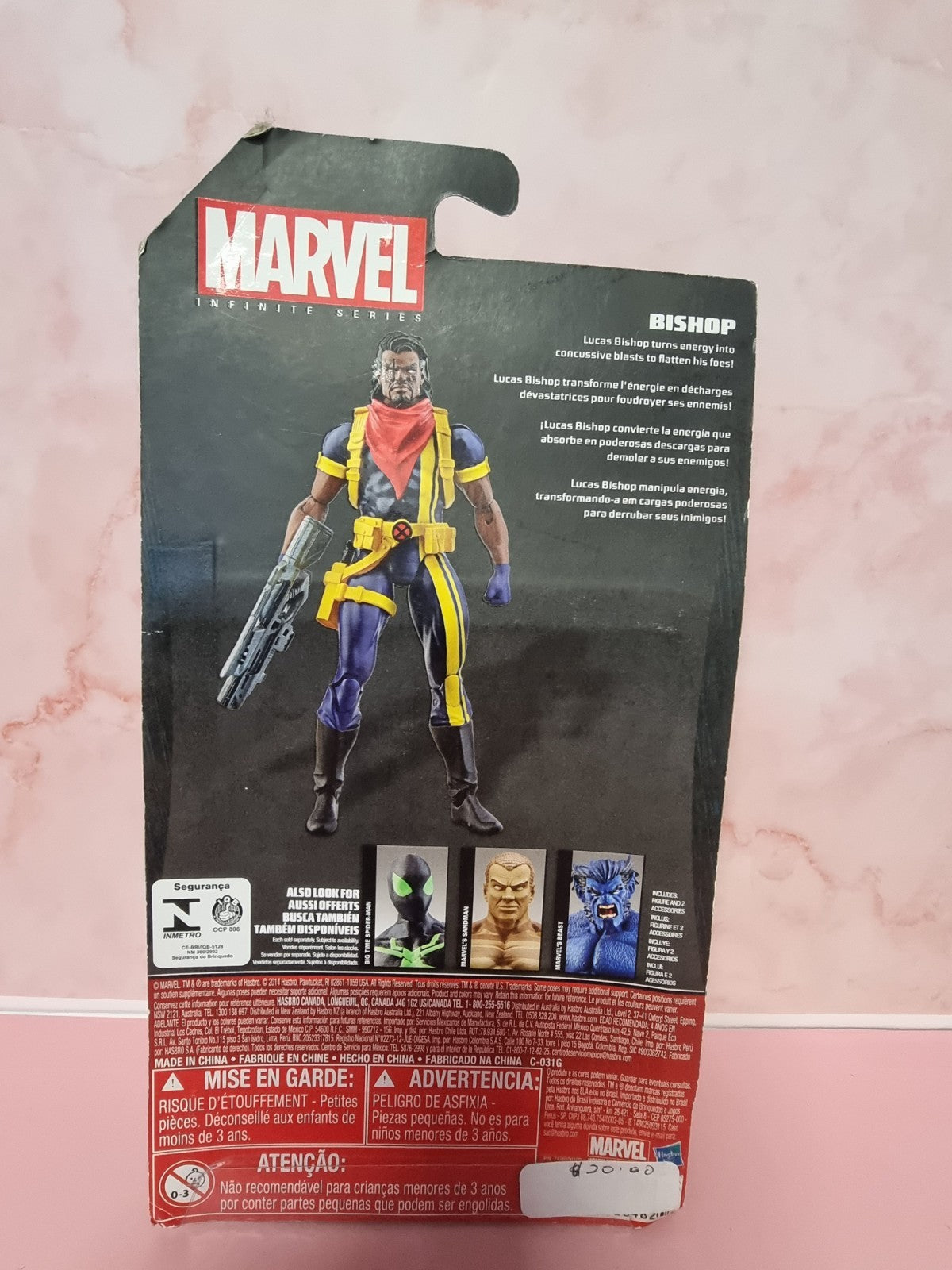 Marvel Bishop Action Figure 3.75" Infinite Series New Sealed