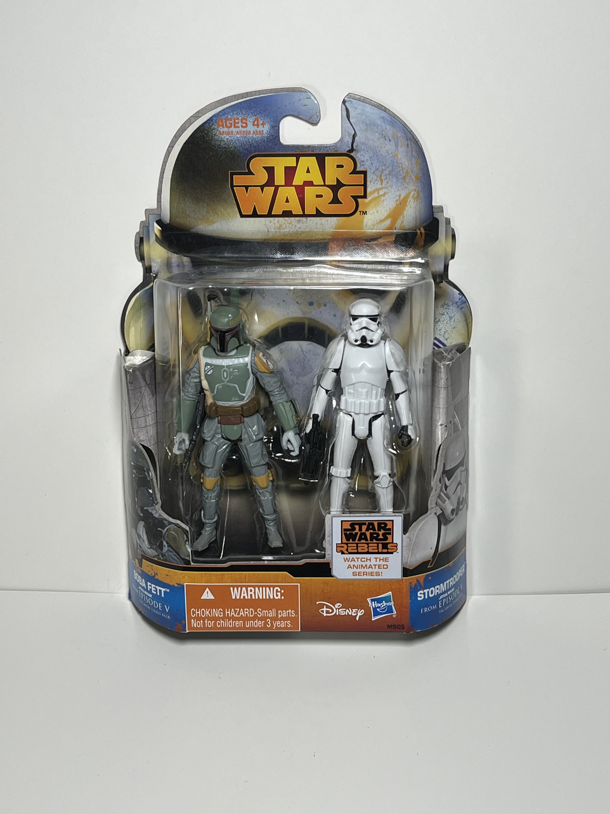 Boba Fett and Stormtrooper Star Wars Rebels 3.75 2 Pack