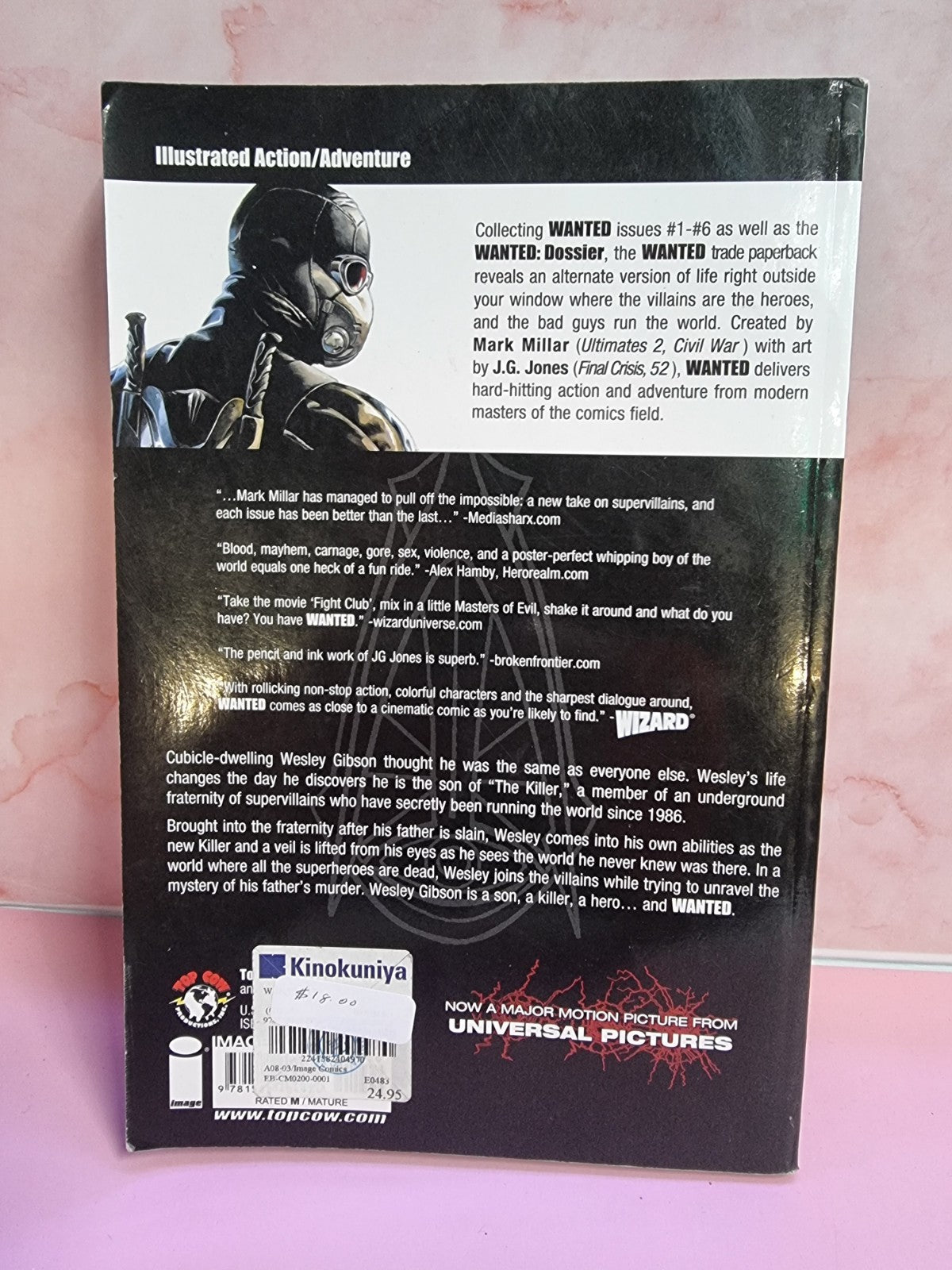 Wanted by Mark Millar (Book has some Damage)