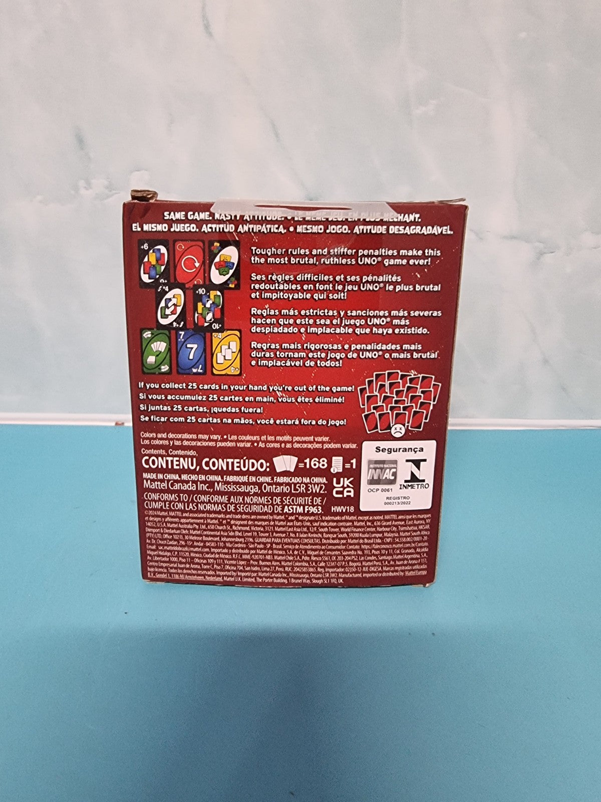 Mattel Games UNO Show ‘Em No Mercy Card Game for Kids, Adults & Family Parties