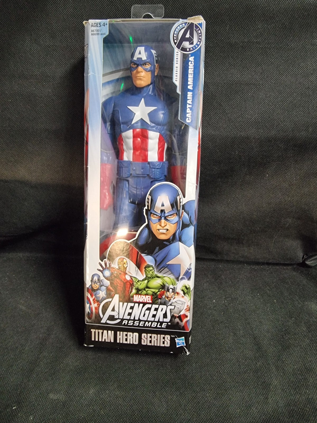 Marvel Avengers Titan Hero Series 30cm Captain America Action Figure