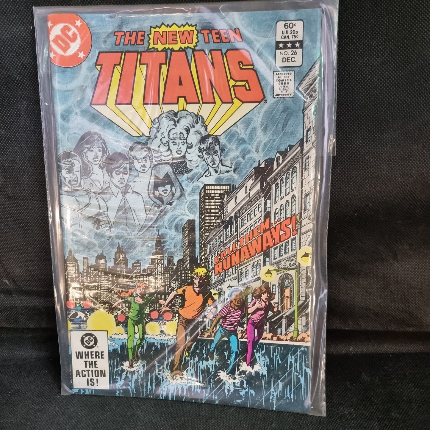 New Teen Titans #26 1st appearance TERRA.