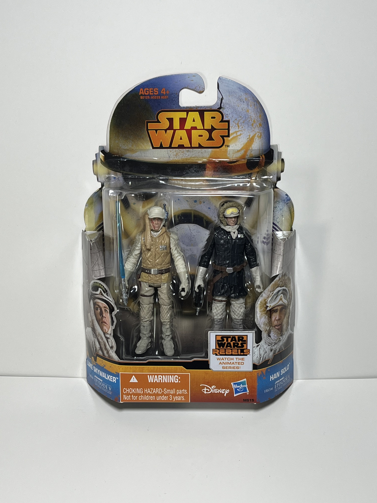 Luke Skywalker & Han Solo Hoth Star Wars Rebels 3.75 2 Pack