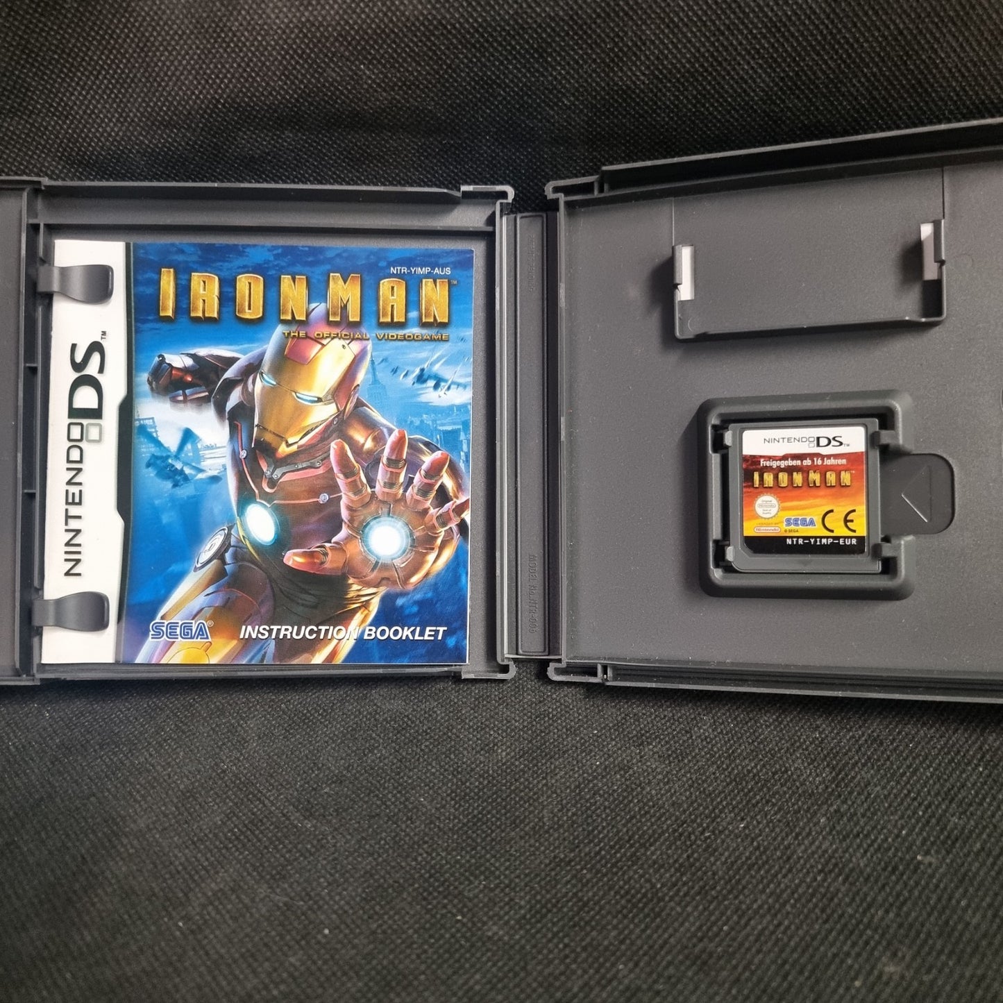 Ironman Iron Man The Official Videogame Nintendo DS 3DS SEGA