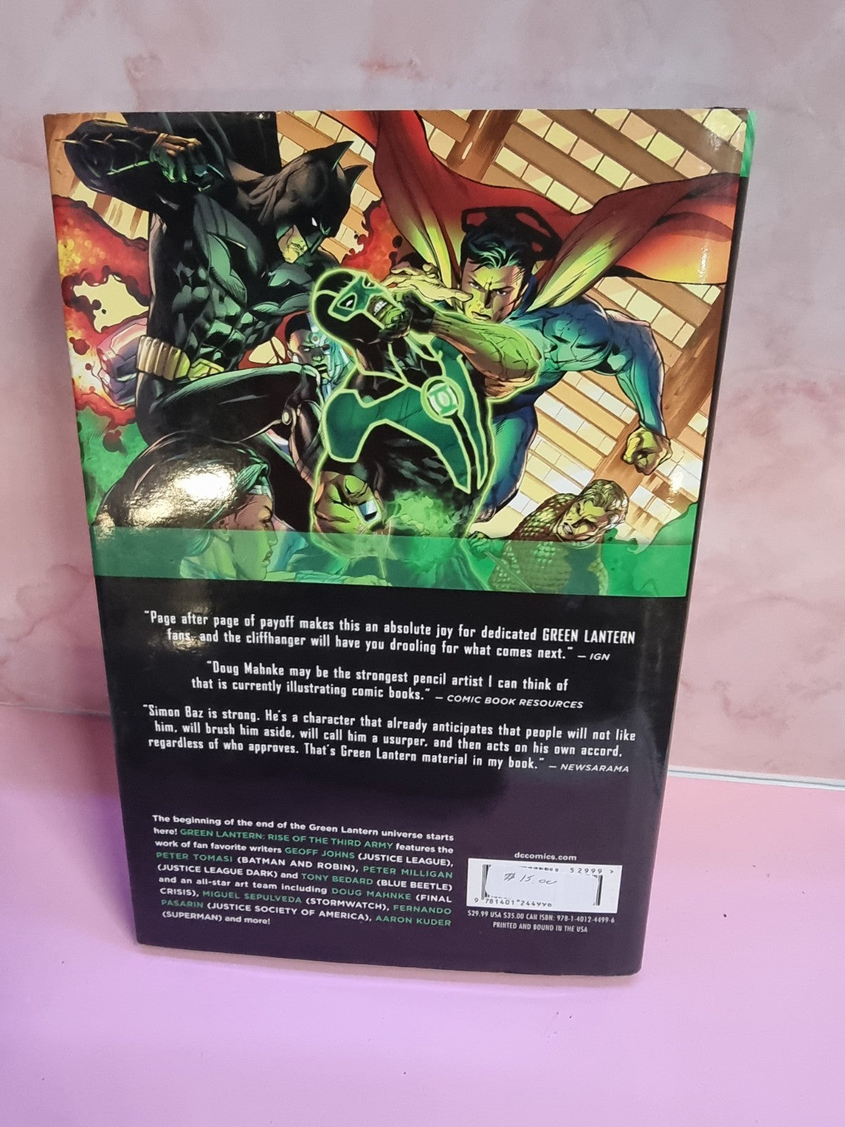 Green Lantern New Guardians #13 Rise Third Army Comic DC Comics New 52