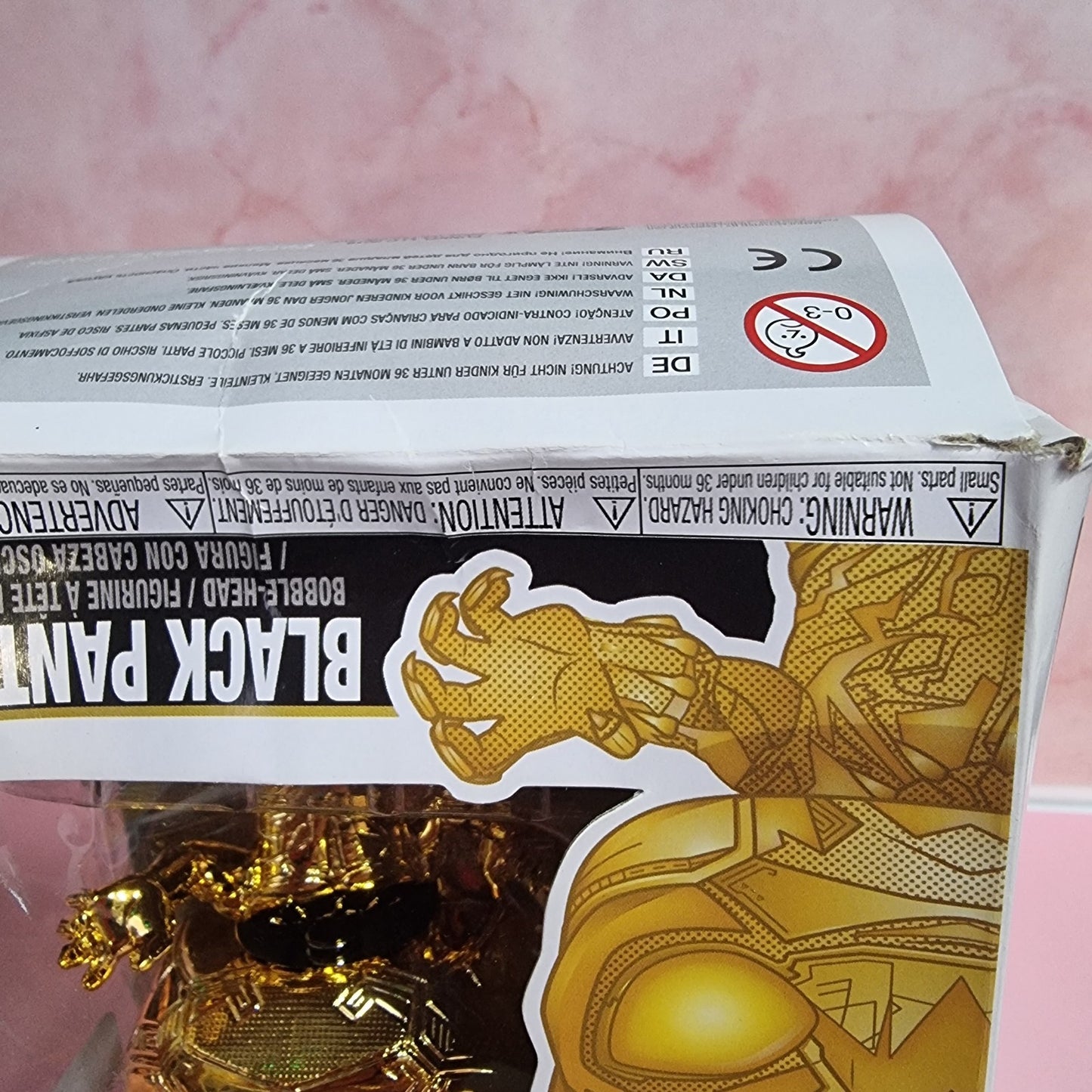 Funko Pop Marvel Studios First Ten Years, Gold Black Panther, #383