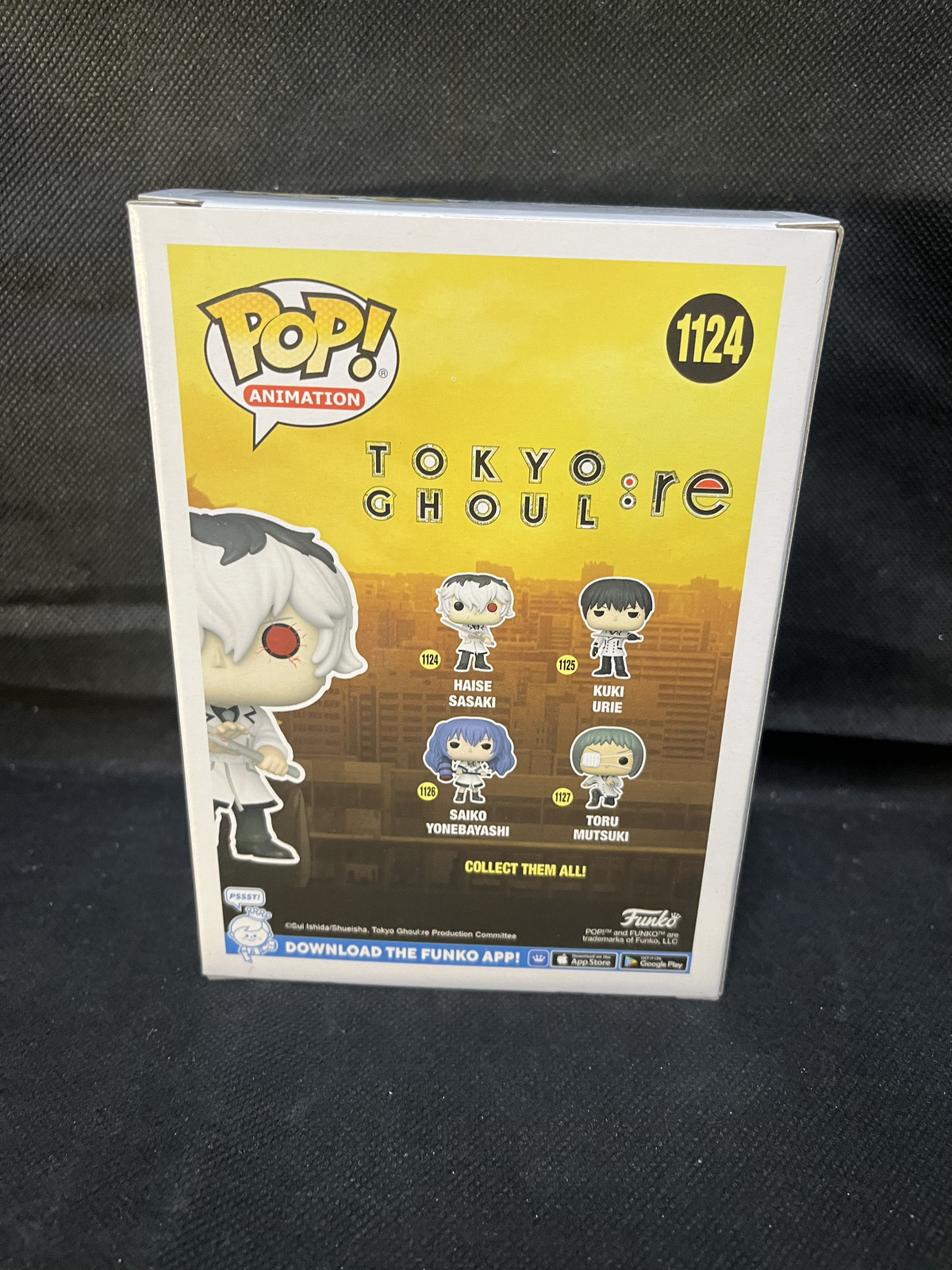 Funko Pop Tokyo Ghoul Haise Sasaki #1124