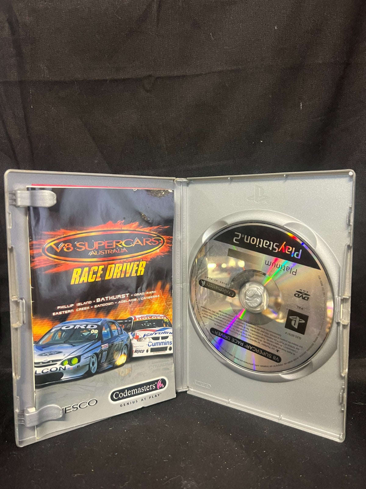 V8 Supercars Australia Race Driver PS2 | PAL | Complete w manual