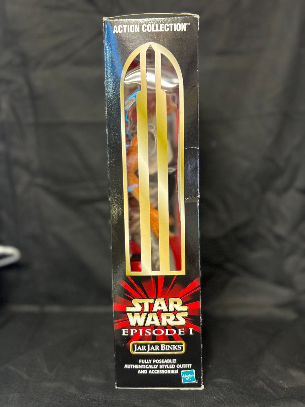 1998 Star Wars Episode 1 - JAR JAR BINKS 12" Action Figure - Hasbro Vintage