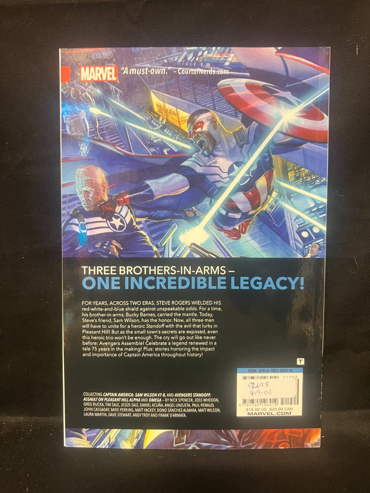 Sam Wilson Captain America Standoff Tradepaperback TPB Marvel