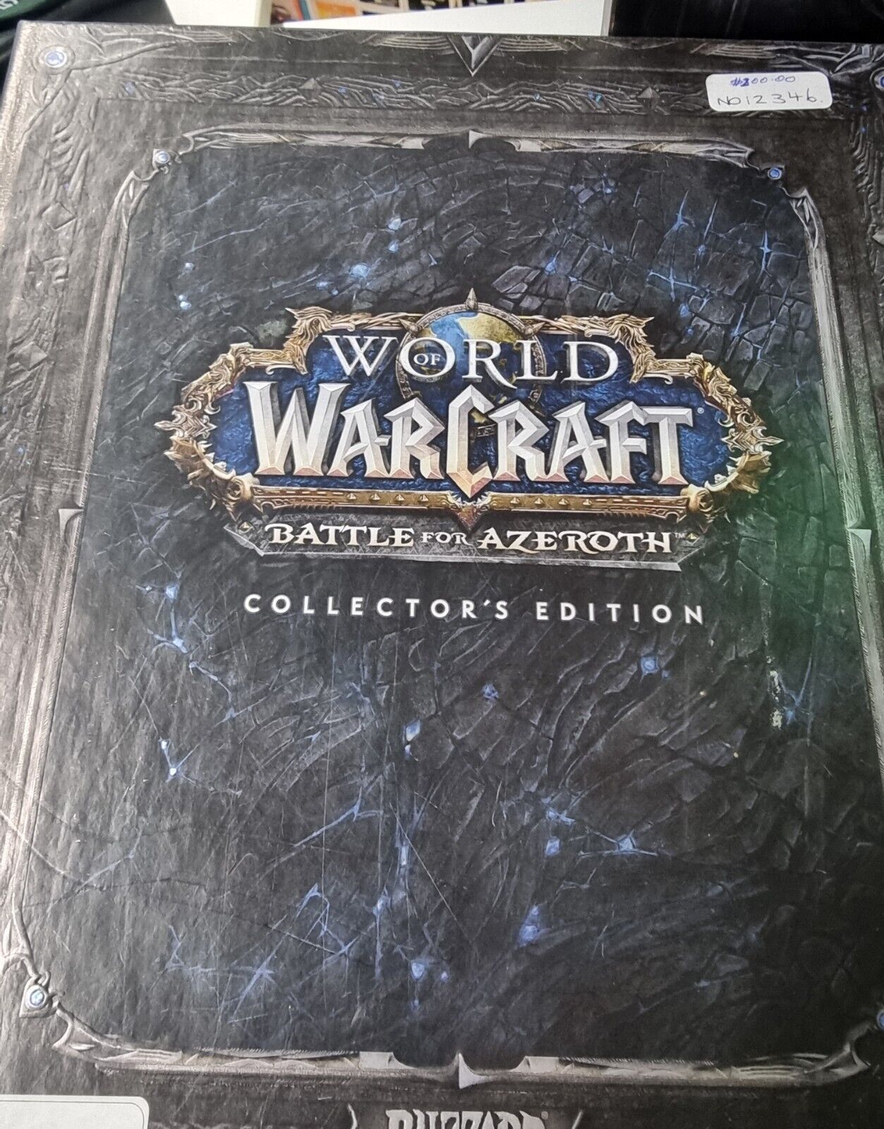 World Of Warcraft Battle For Azeroth Collectors Edition Missing Cd