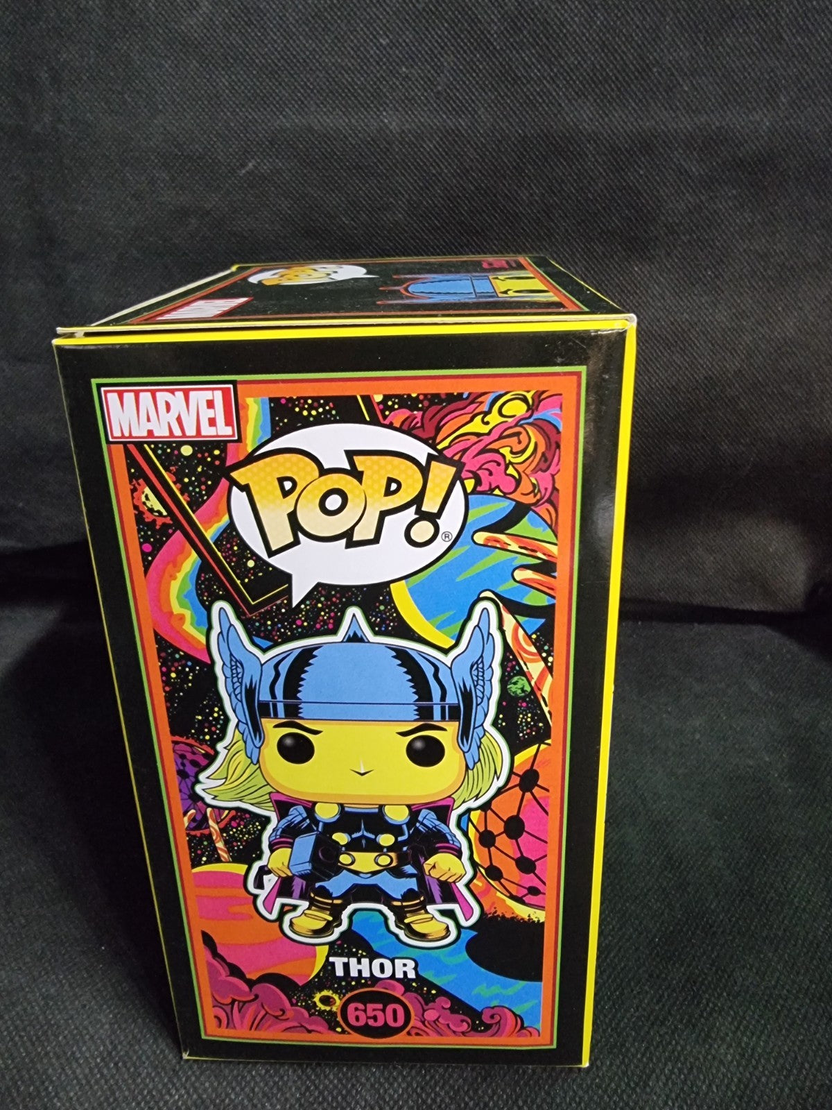 Funko Pop Marvel Comics Thor Black Light #650 Special Edition