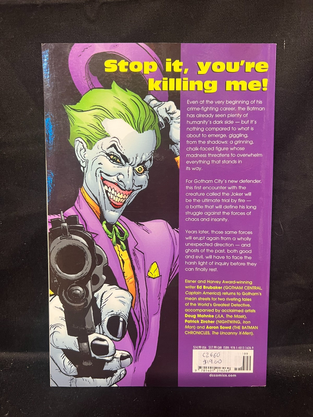 Batman The Man Who Laughs DC Comics Graphic Novel Softback Paperback