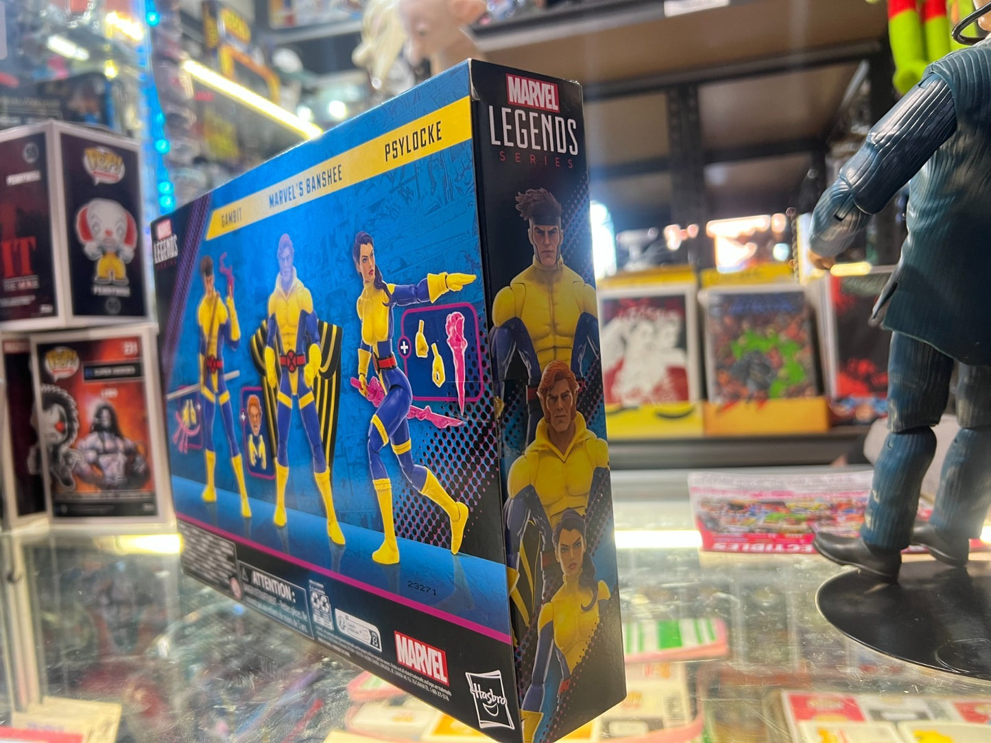 Marvel Legends Series X-Men Gambit Marvel's Banshee Psylocke 6" Figures MIB