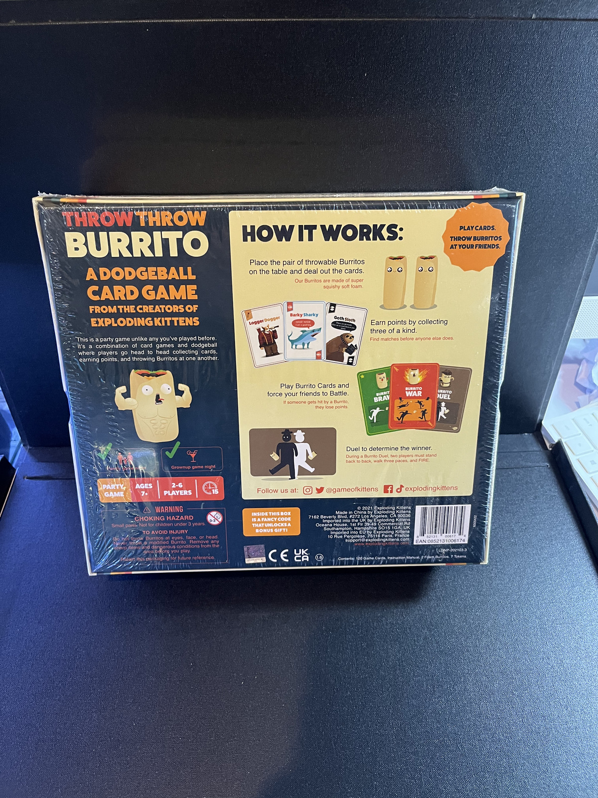 Throw Throw Burrito - The Game