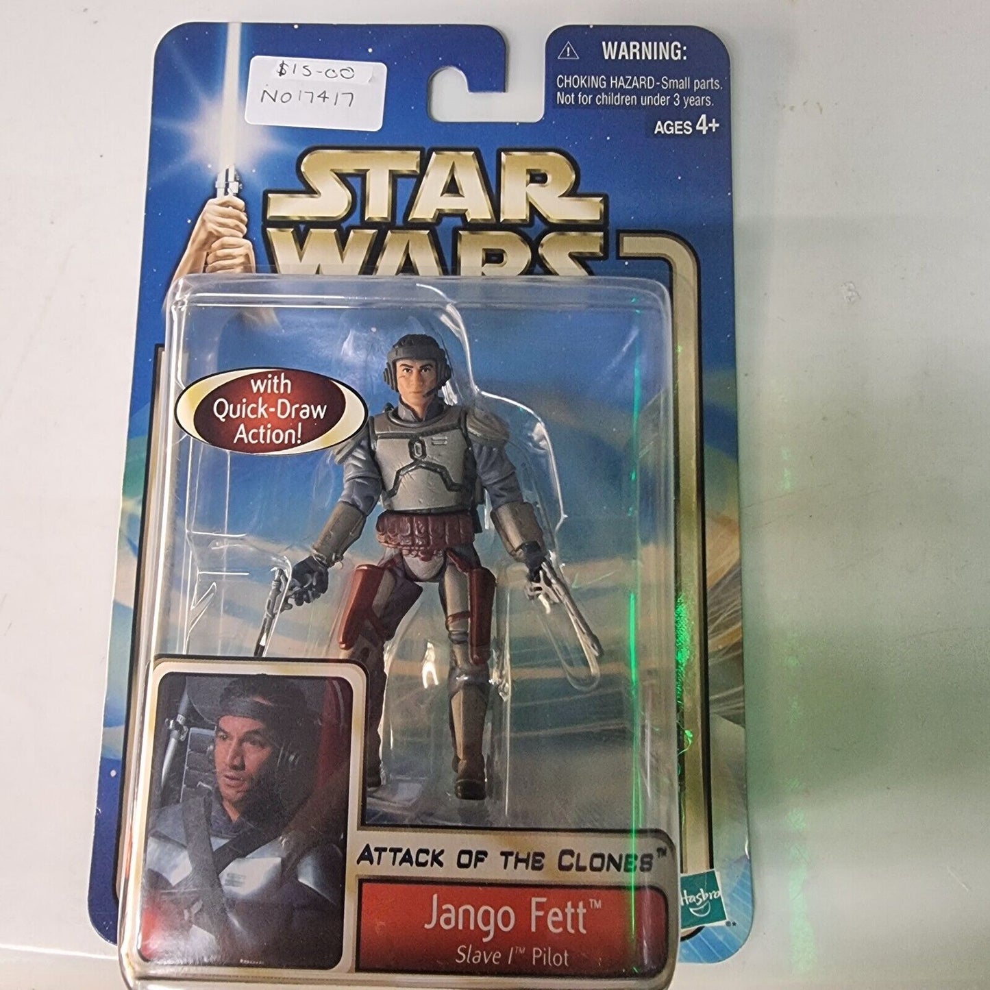 Star Wars Attack of the Clones Jango Fett (Pilot)