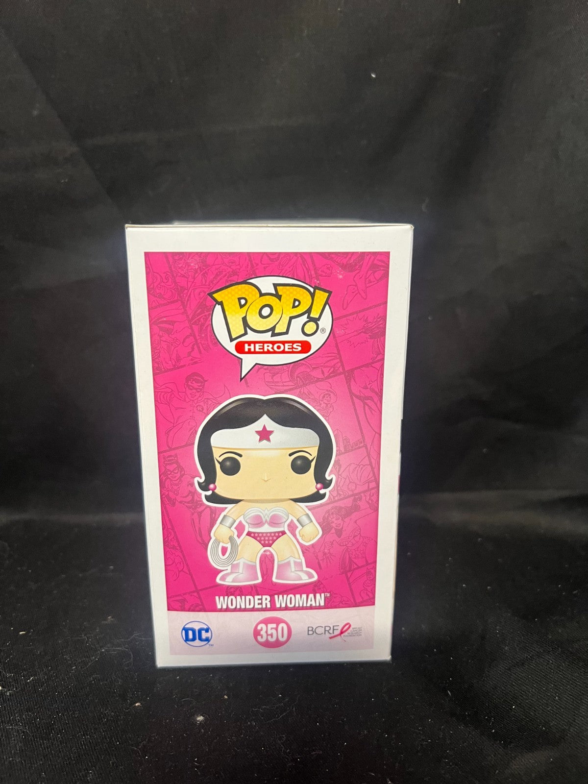 Wonder Woman PINK BREAST CANCER Awareness #350 FUNKO Pop! Vinyl