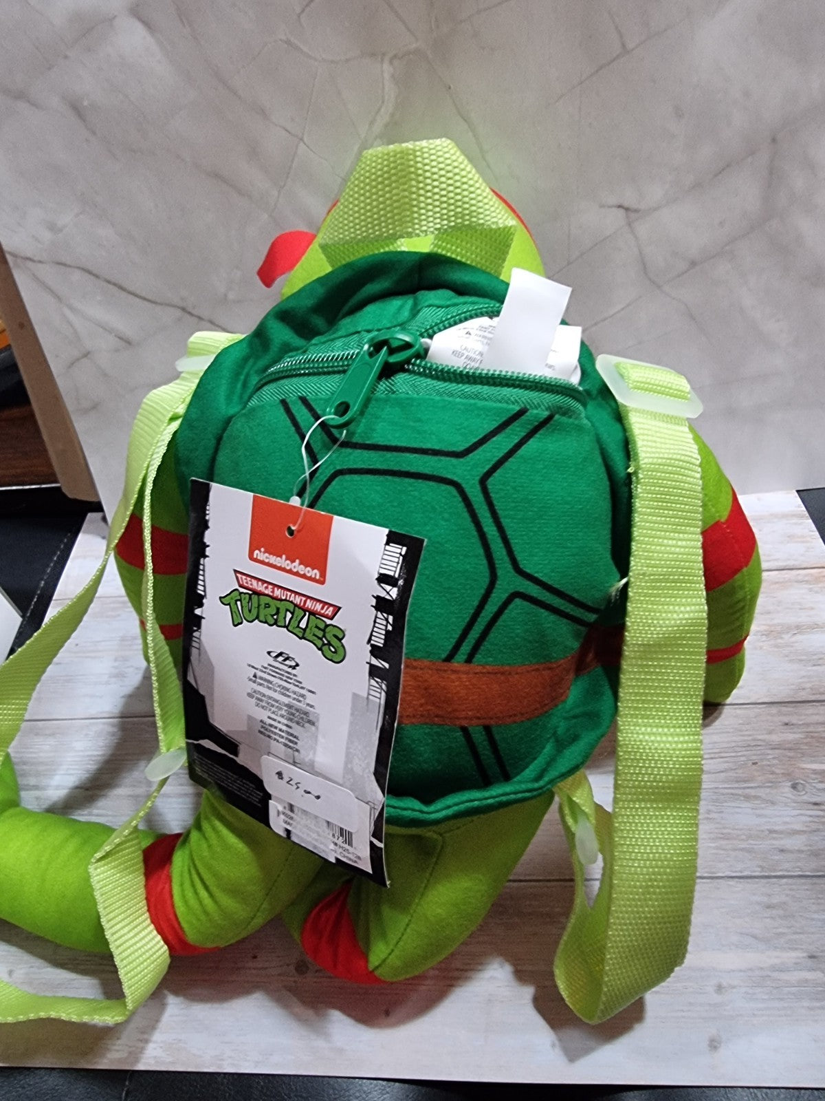 Nickelodeon TMNT (Raphael) Backpack Plush