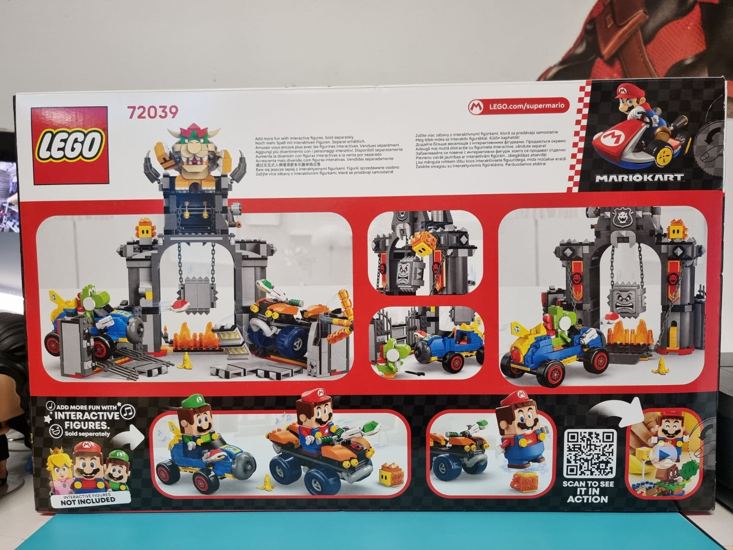 LEGO Super Mario: Mario Kart – Bowser’s Castle 72039