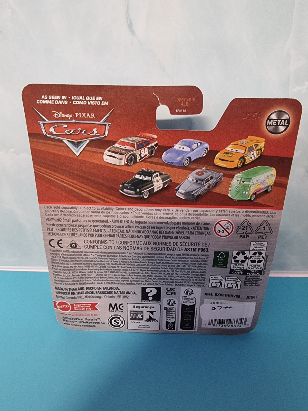 DISNEY PIXAR CARS FLOYD MULVIHILL GASPRIN 2025