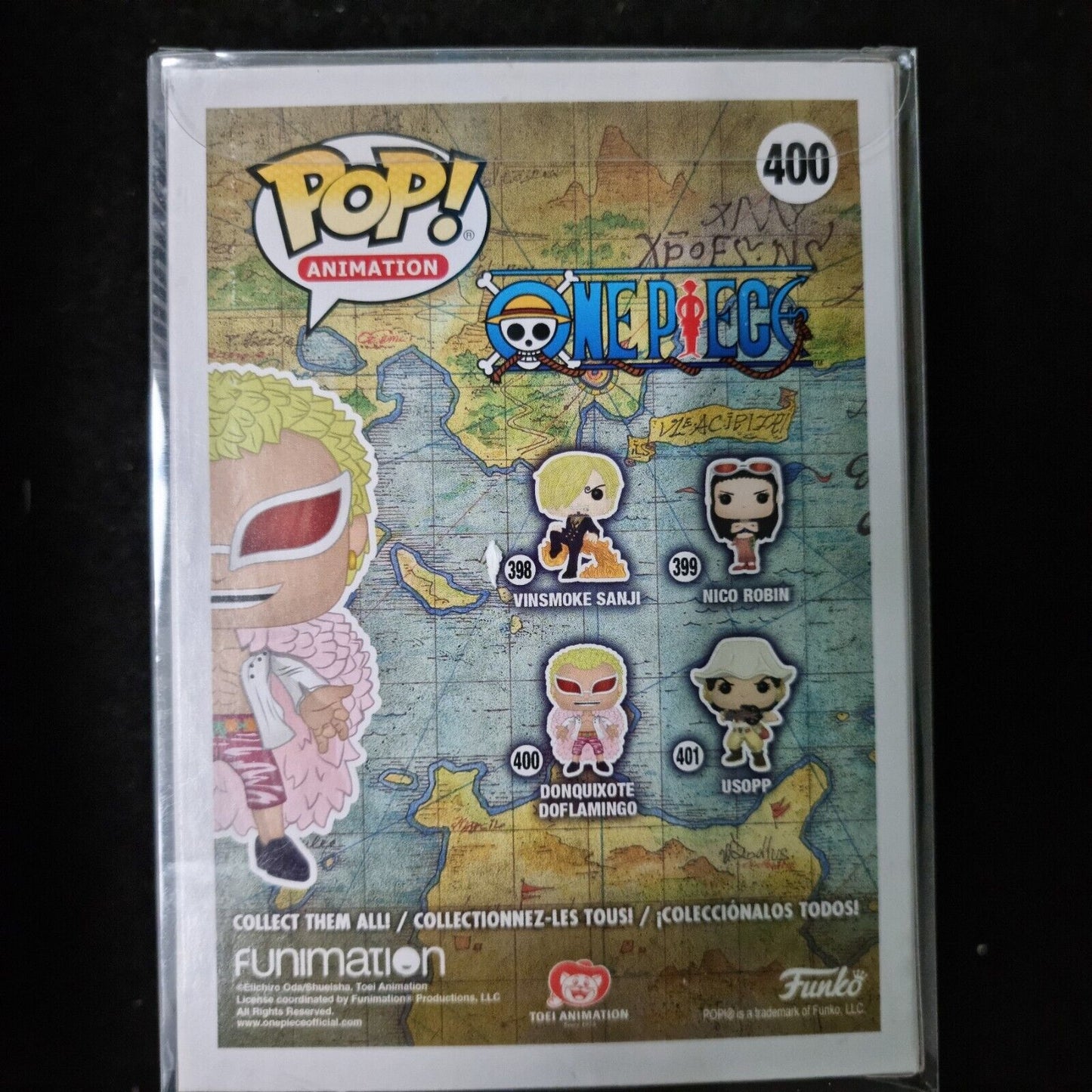 One Piece Funko POP! Donquixote Doflamingo #400 (w/ Protector)