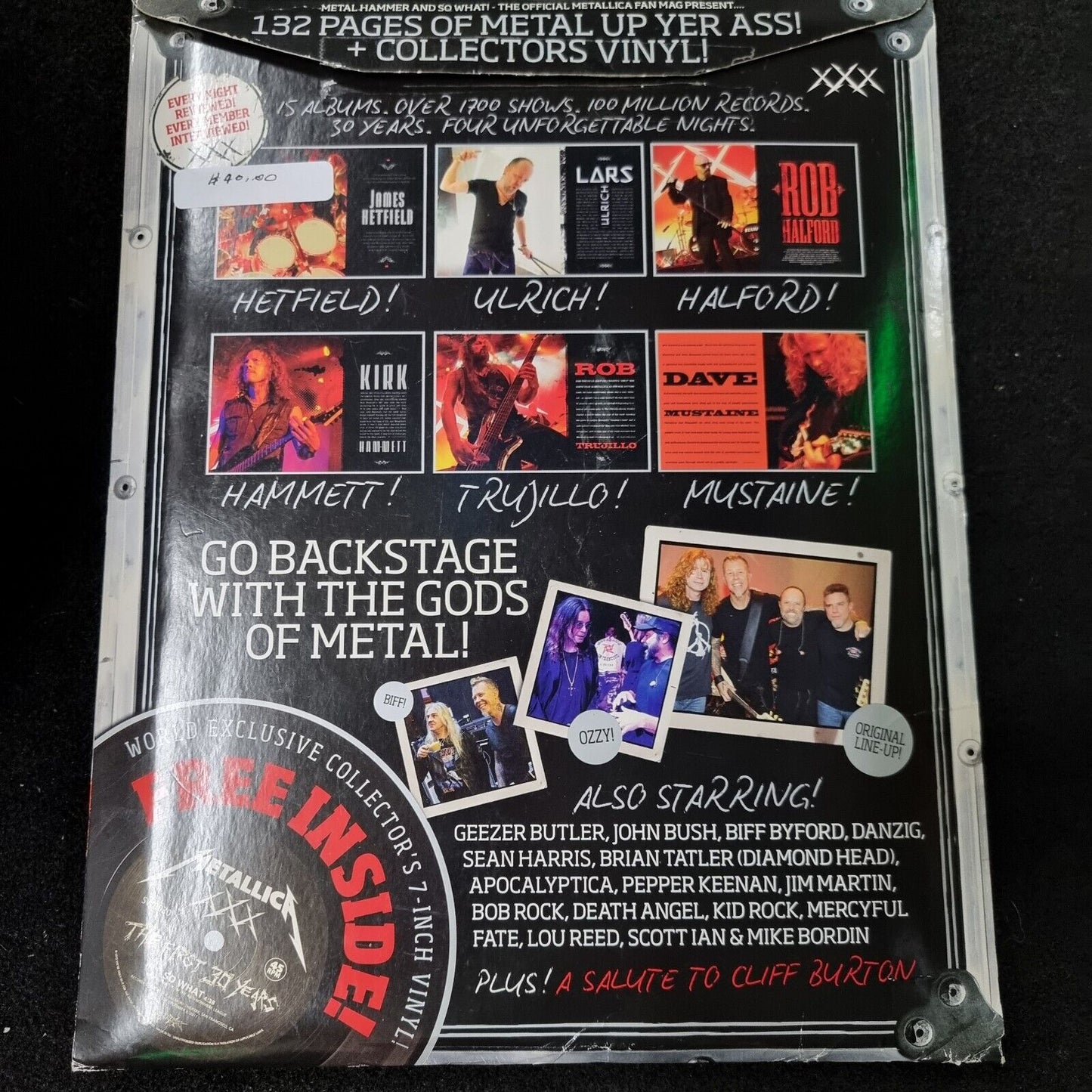 Metallica - So What (Metal Hammer Magazine + 7" single) - Vinyl - New
