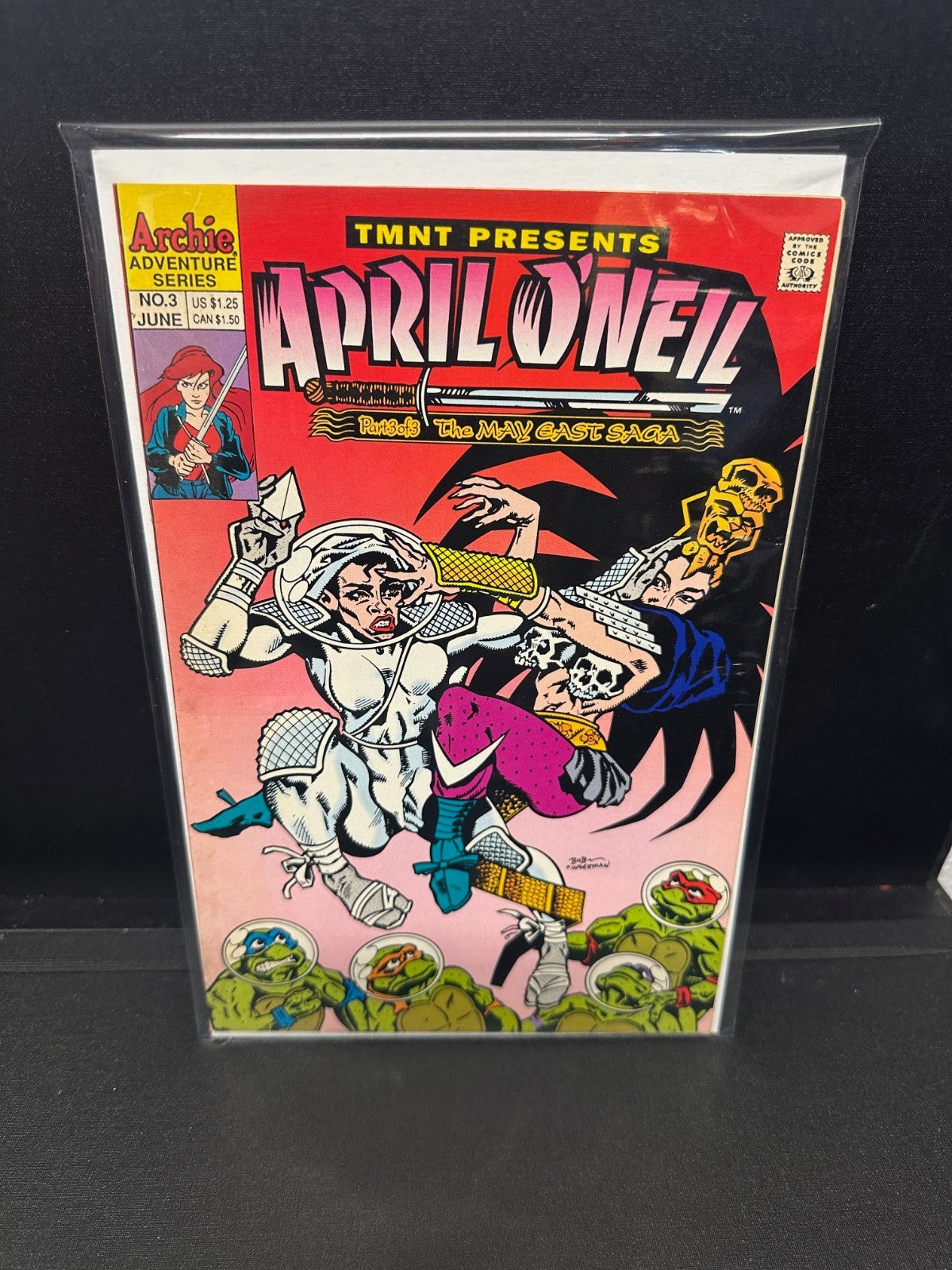 TMNT Presents: April O'Neil #3 May East Saga Archie Comics 1993