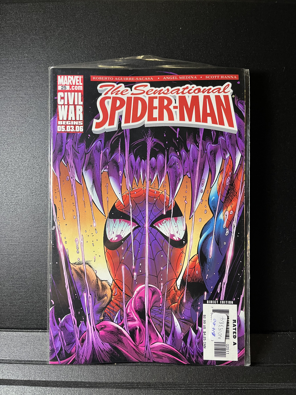 Sensational Spider-Man #25 Marvel Comics 2006