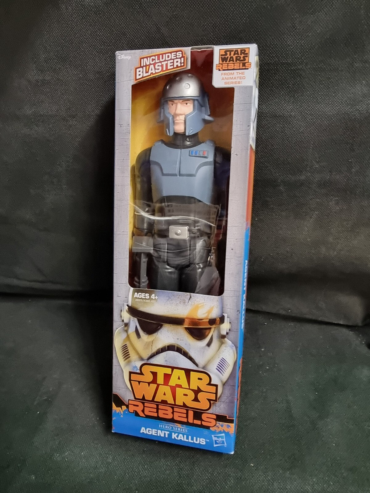 AGENT KALLUS STAR WARS 12” 30cm FIGURE REBELS LUCASFILM WITH BLASTER