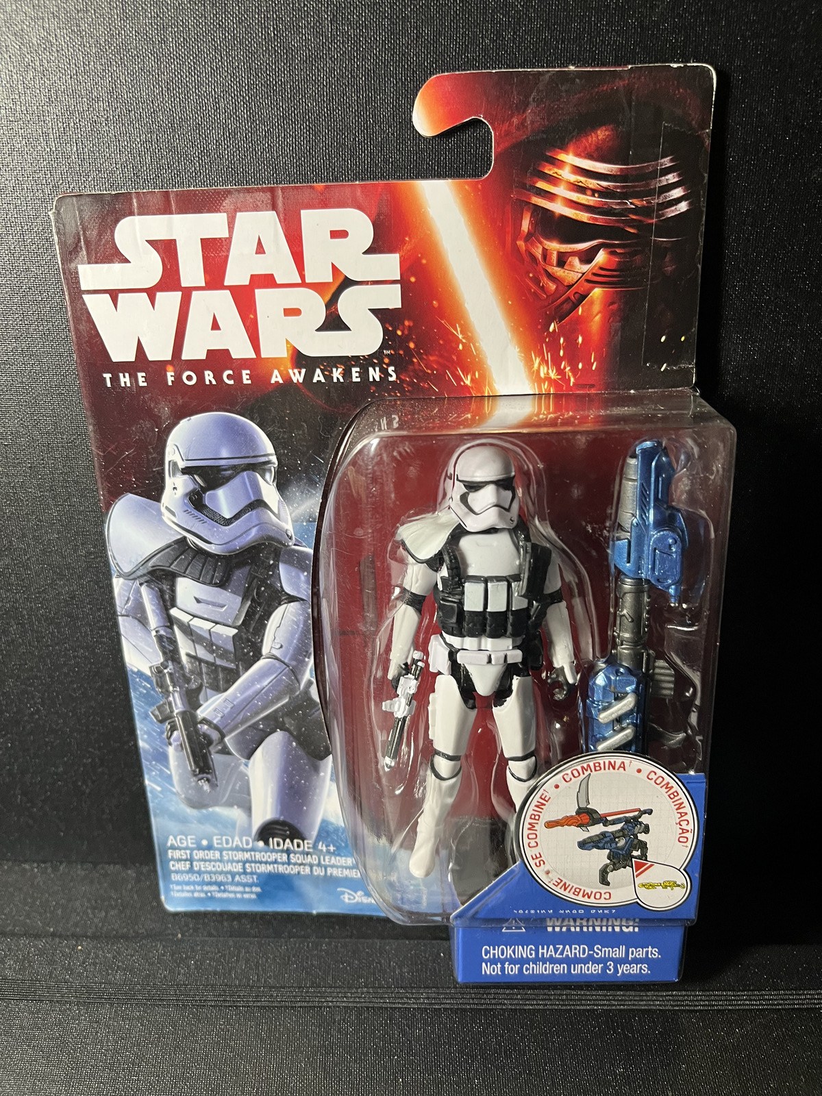 First Order Stormtrooper Squad Leader Star Wars TFA 3.75 Action Figure