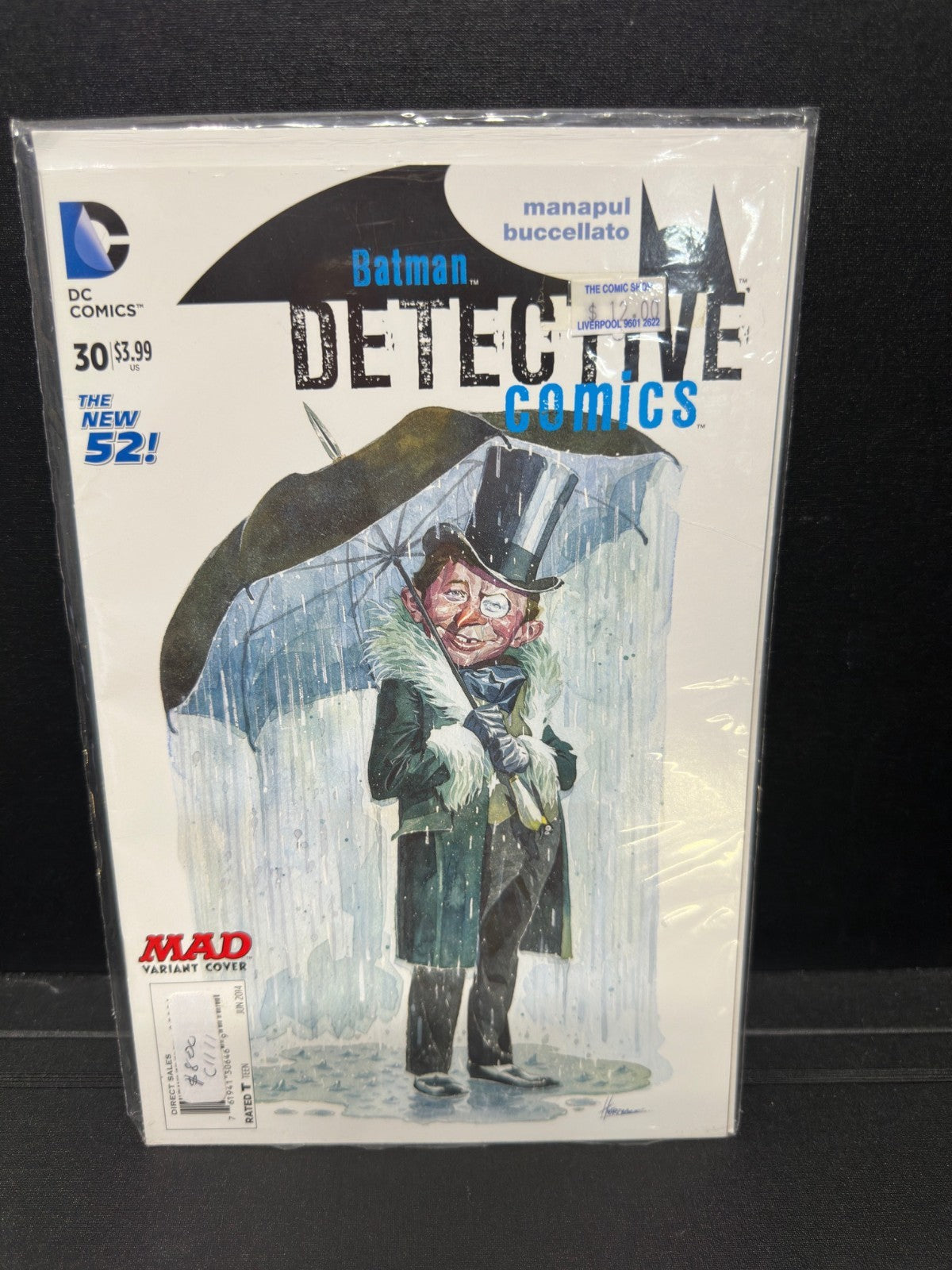 DC Comics BATMAN: Detective Comics #30 MAD VARIANT
