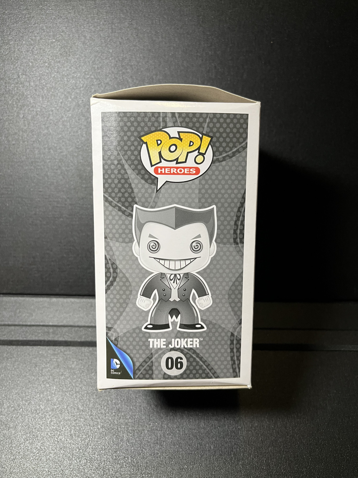 #06 Joker (Black&White) Funko Pop! DC COMICS: Super Heroes
