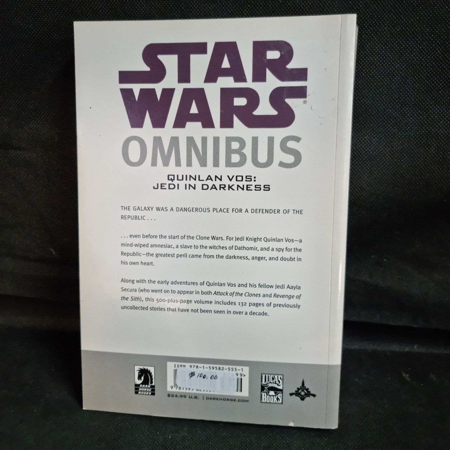 Star Wars Omnibus: Quinlan Vos - Jedi in Darkness (Dark Horse Comics,...