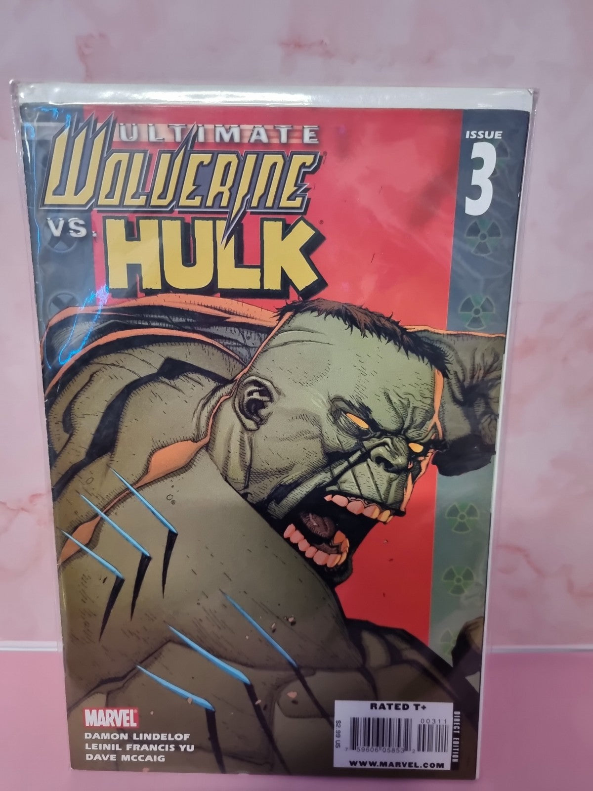 Ultimate Wolverine Vs. Hulk #3 Marvel Comics 2009