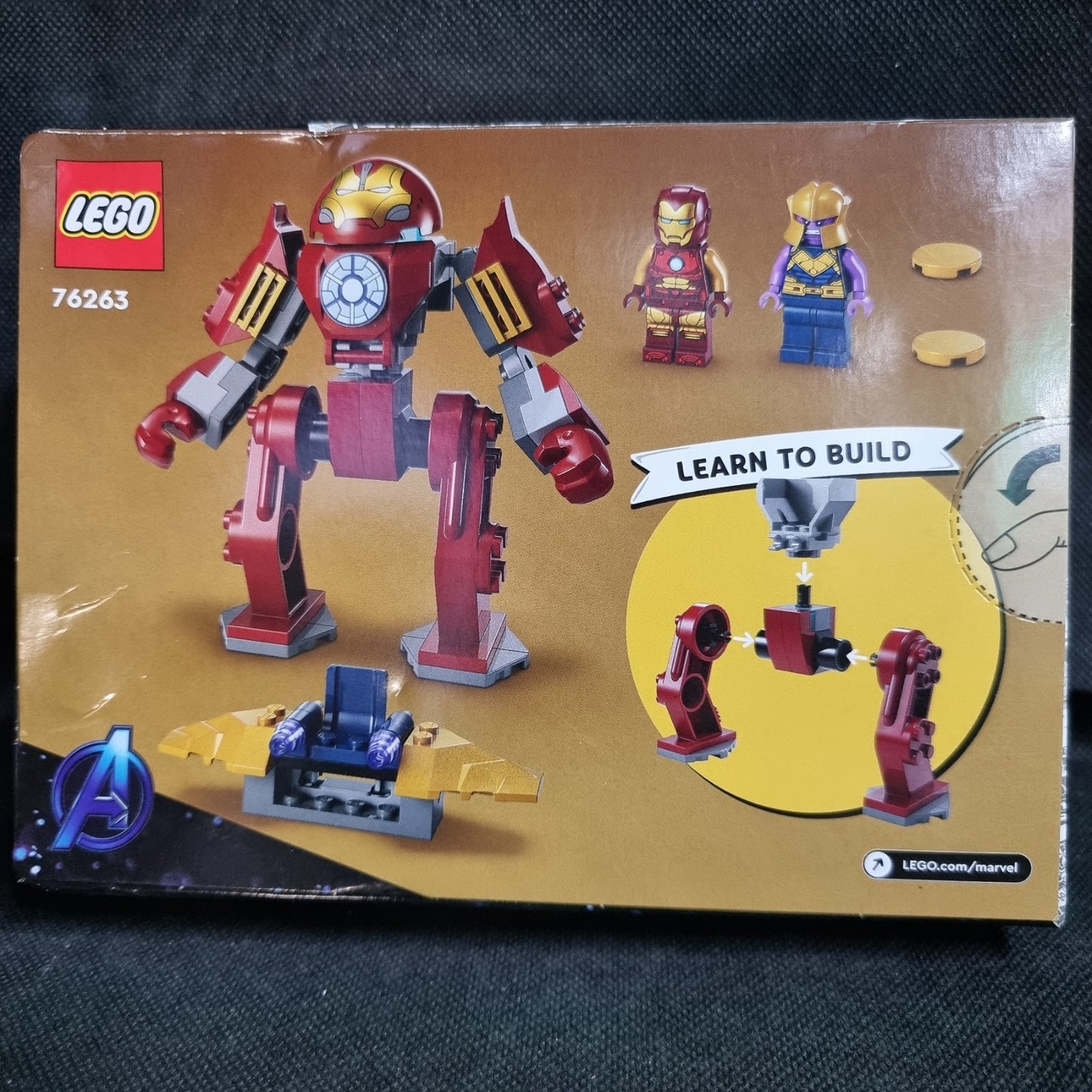 LEGO Marvel: Iron Man Hulkbuster Vs. Thanos (76263) THANOS MINIFIG
