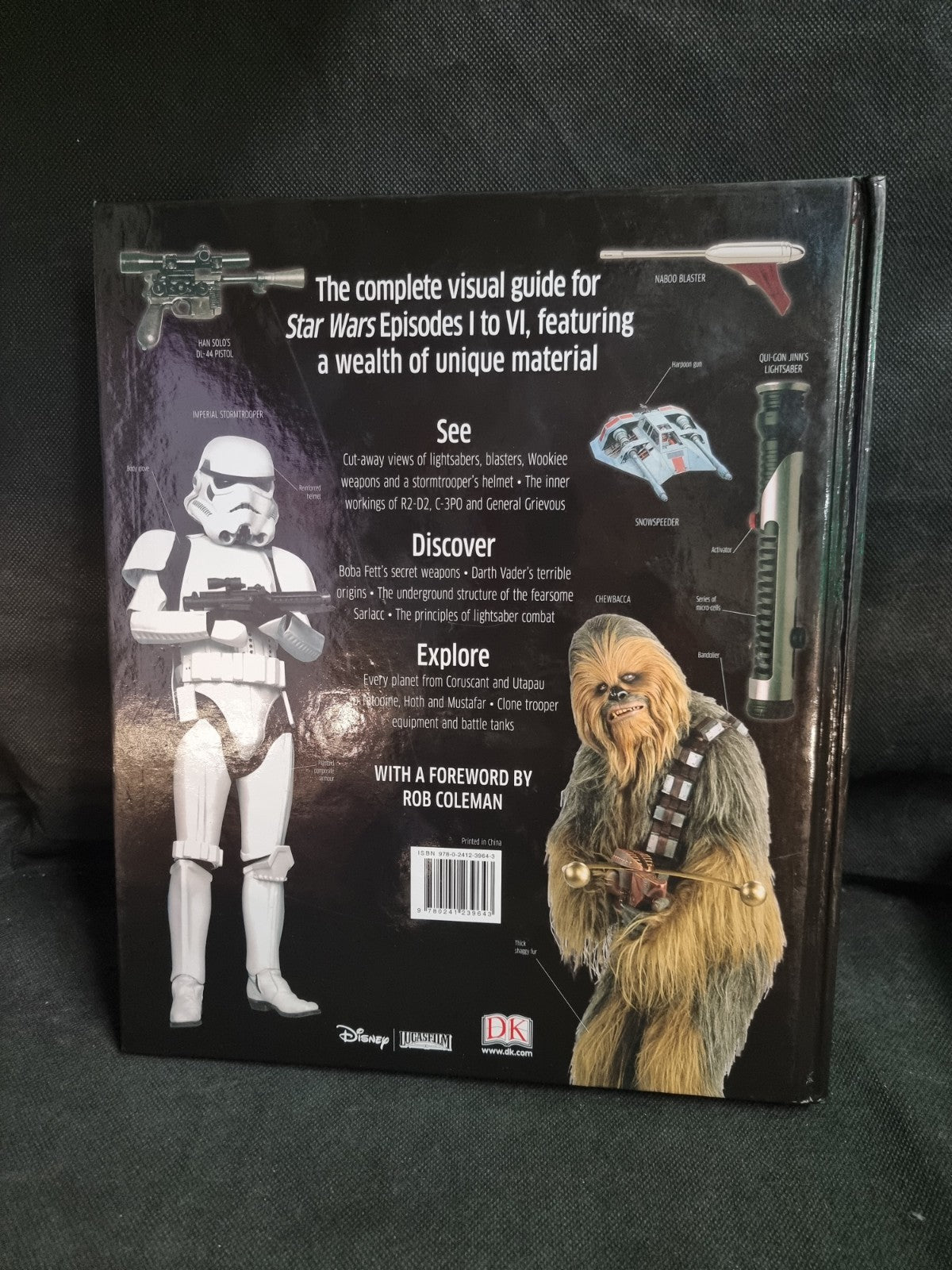 STAR WARS SAGA VISUAL DICTIONARY COMPLETE GUIDE LIMITED EDITION PRINT