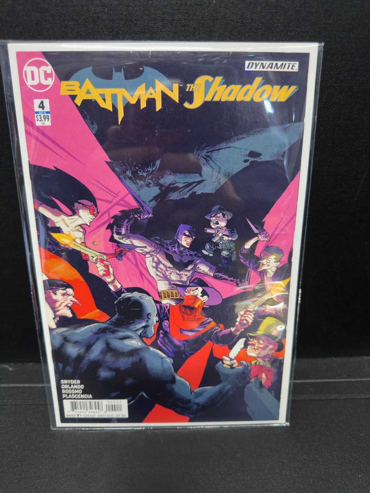 DC Comics Dynamite Batman The Shadow #4 2017