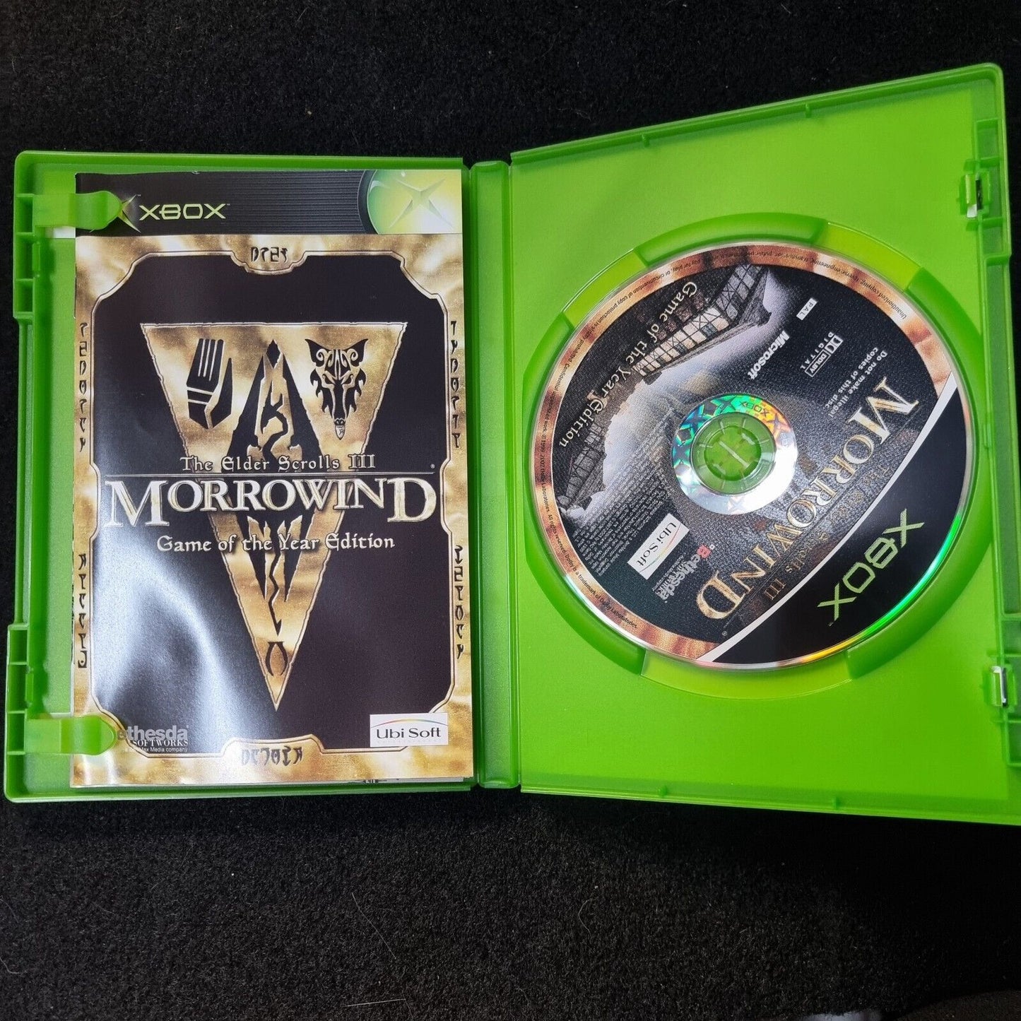 The Elder Scrolls III Morrowind Game Of The Year Edition GOTY Xbox