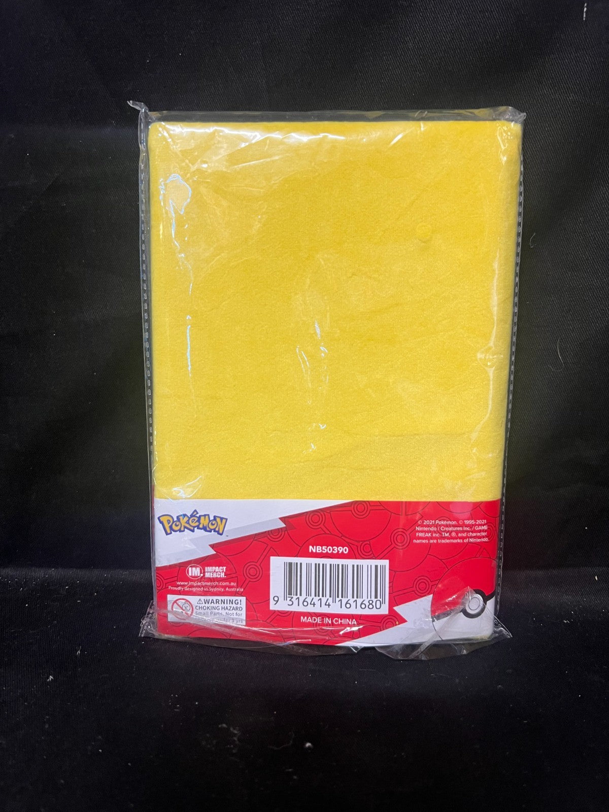 388887 POKEMON PIKACHU PREMIUM PLUSH A5 NOTEBOOK NOTE BOOK JOURNAL LINED PAGES