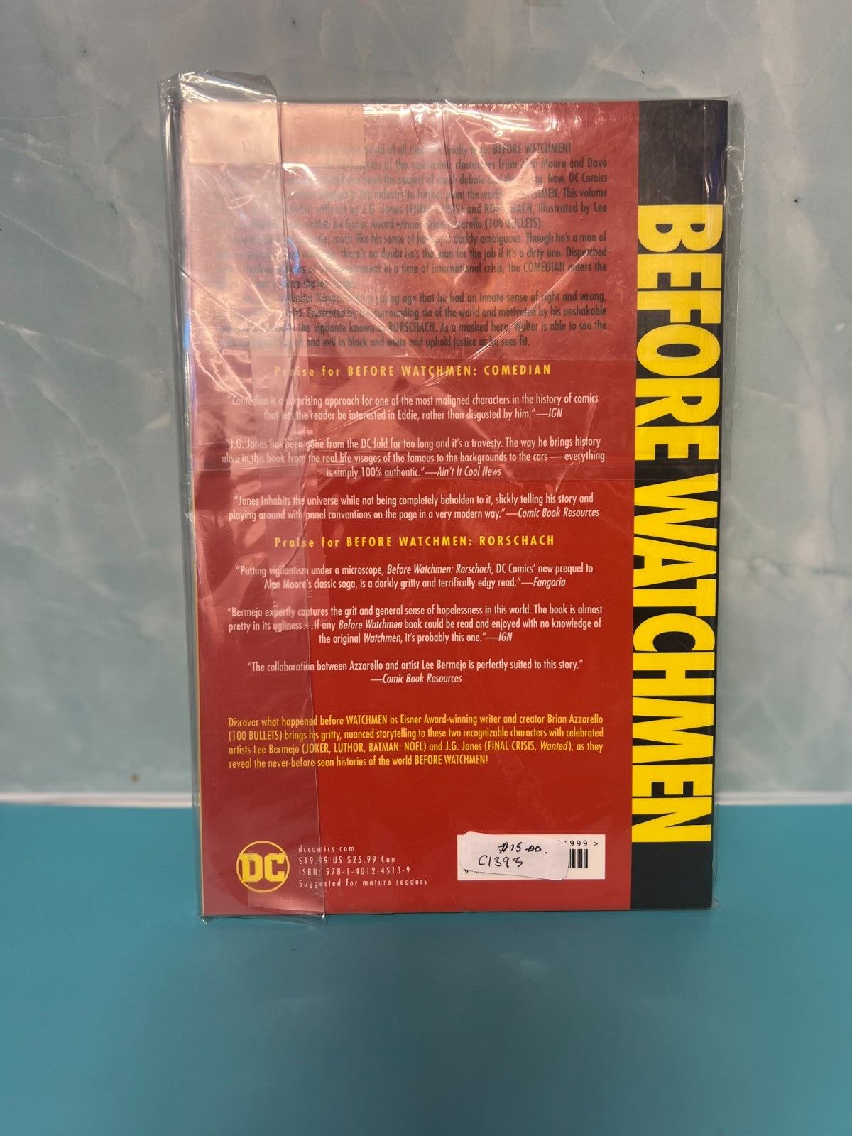 Before Watchmen - COMEDIAN RORSCHACH - DC - Graphic Novel TPB