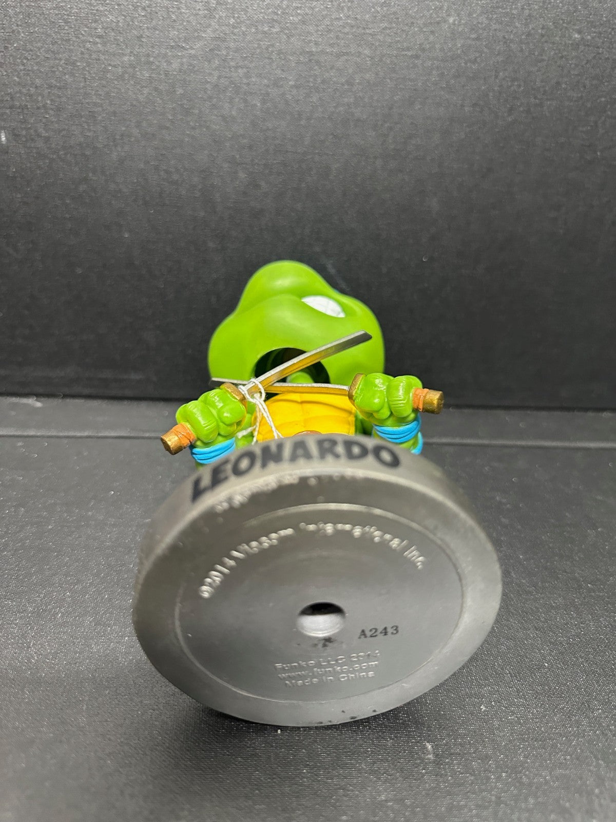 Leonardo Teenage Mutant Ninja Turtles Wacky Wobbler Funko Loose
