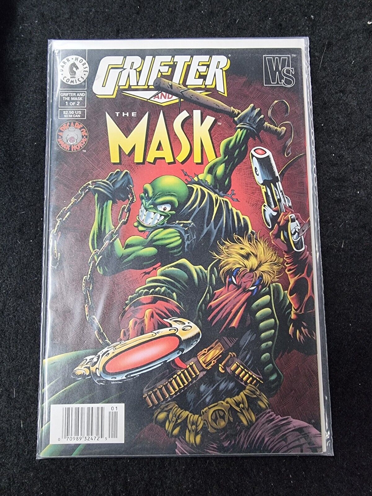GRIFTER & THE MASK Comic - No 1 - Date 09/1996 - Dark Horse Comics