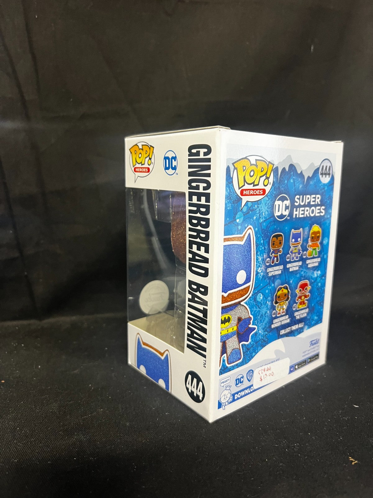 Funko Pop DC Super Heroes Gingerbread Batman #444