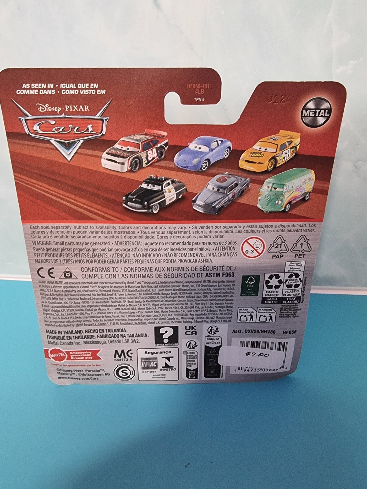 DISNEY PIXAR CARS JONATHAN WRENCHWORTHS Die-Cast