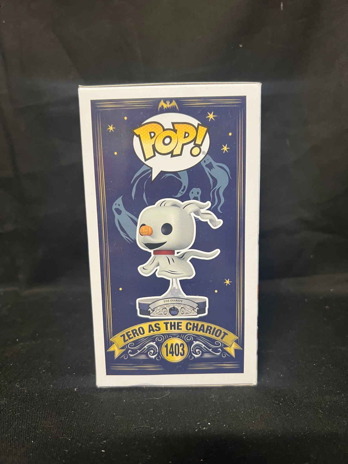 The Nightmare Before Christmas - Zero as the Chariot Pop! Vinyl Figure "New"