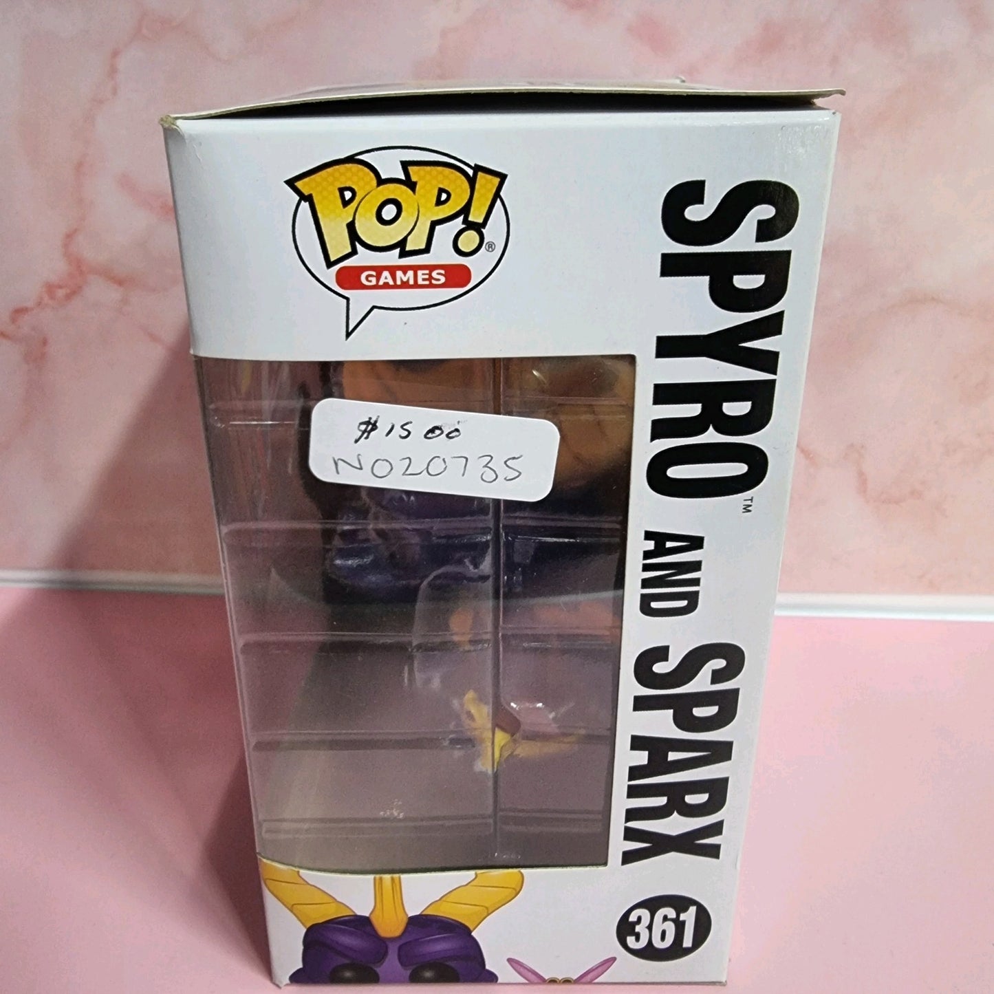 Spyro and Sparx #361 Pop Vinyl Figure